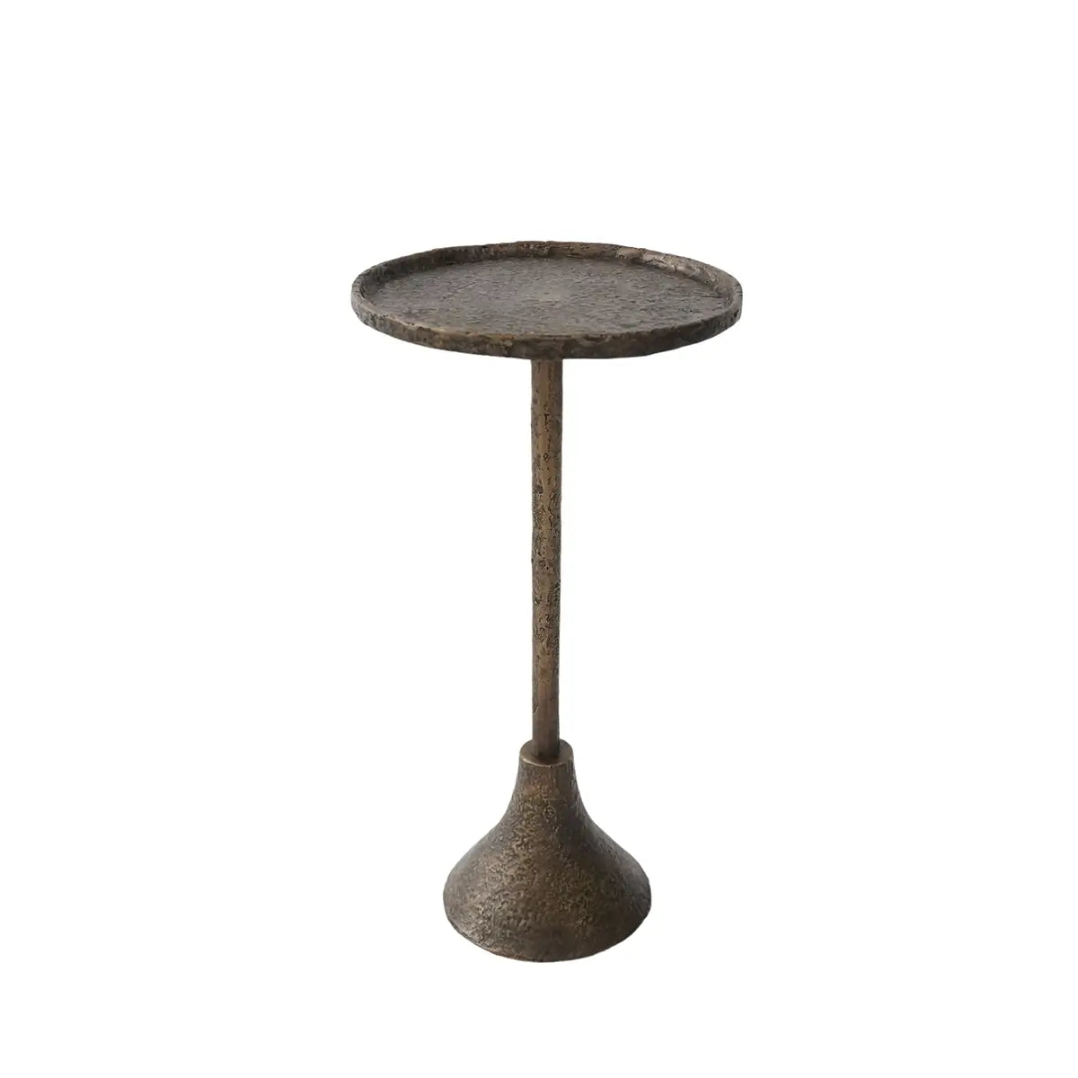 Gimlet Bronze Dorato Round Cocktail Table