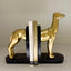Gold & Black Greyhound Decorative Bookends