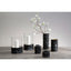 Hamilton Interiors Accessories Akola Black and Gold Small Hurricane Candle Holder House of Isabella UK