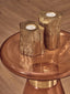 Hamilton Interiors Accessories Akola Set Of Two Gold Tealight Holders House of Isabella UK