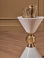 Hamilton Interiors Accessories Akola Set Of Two Gold Tealight Holders House of Isabella UK