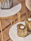 Hamilton Interiors Accessories Akola Set Of Two Gold Tealight Holders House of Isabella UK