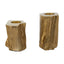 Hamilton Interiors Accessories Akola Set Of Two Gold Tealight Holders House of Isabella UK