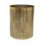 Hamilton Interiors Accessories Allegra Gold Finish Aluminium Round Waste Bin House of Isabella UK
