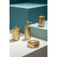Hamilton Interiors Accessories Allegra Line Effect Gold Soap Dish House of Isabella UK