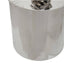 Hamilton Interiors Accessories Amreli Large Vertical Textured Silver Metal Trinket Box House of Isabella UK