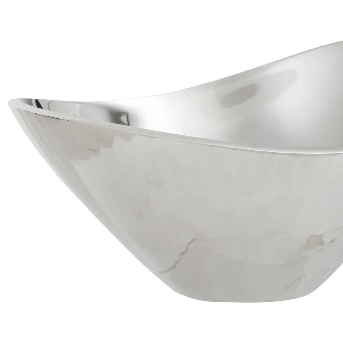 Hamilton Interiors Accessories Amreli Silver Metal Bowl House of Isabella UK