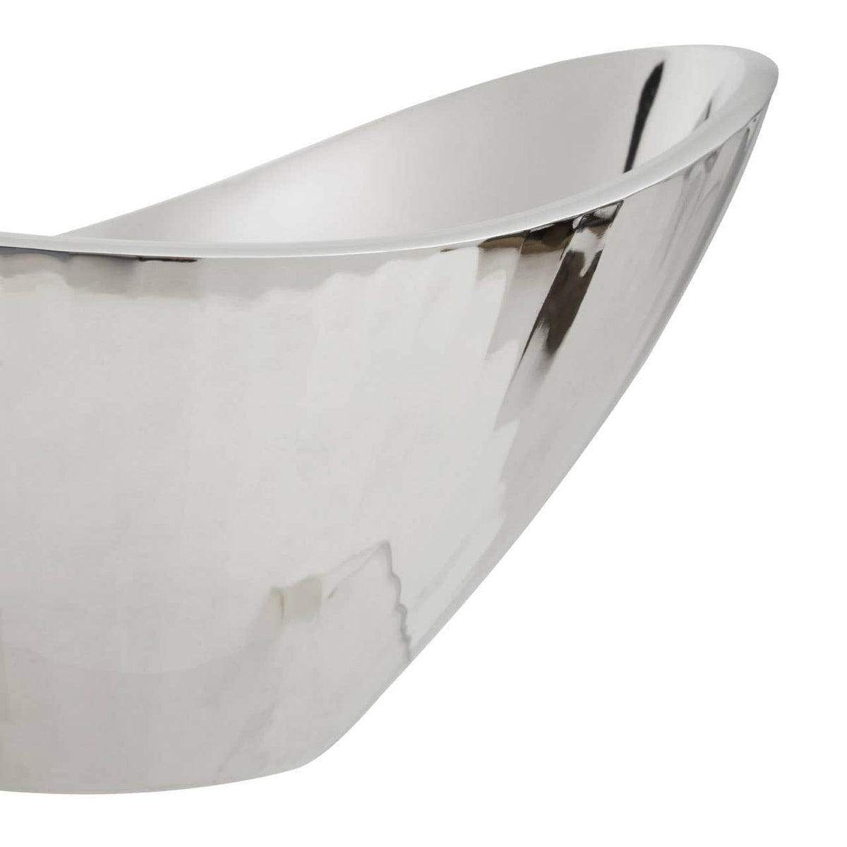 Hamilton Interiors Accessories Amreli Silver Metal Bowl House of Isabella UK