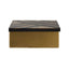 Hamilton Interiors Accessories Aris Small Black and Gold Storage Box House of Isabella UK