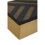 Hamilton Interiors Accessories Aris Small Black and Gold Storage Box House of Isabella UK