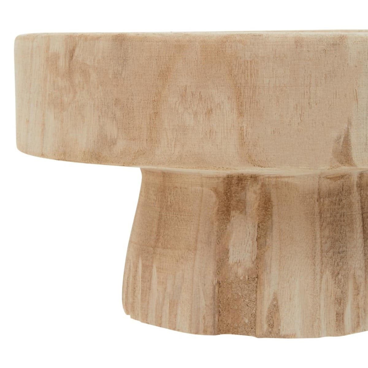 Hamilton Interiors Accessories Arlo Natural Engraved Round Bowl House of Isabella UK