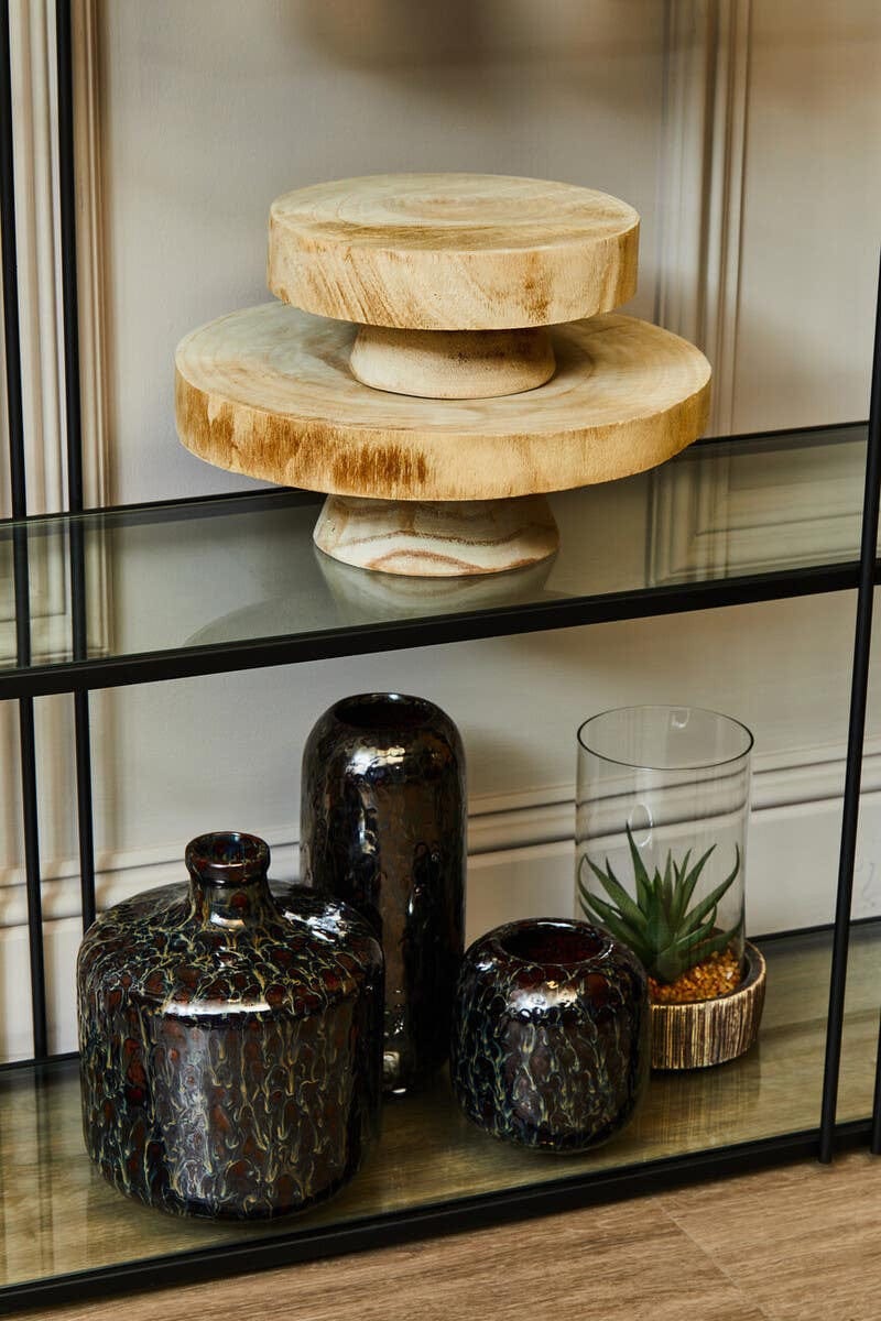 Hamilton Interiors Accessories Arlo Small Wooden Riser. House of Isabella UK