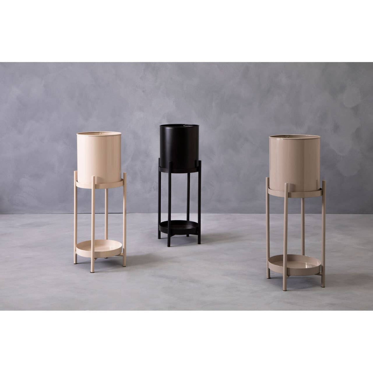 Hamilton Interiors Accessories Asher Two Tier Natural Plant Stand House of Isabella UK