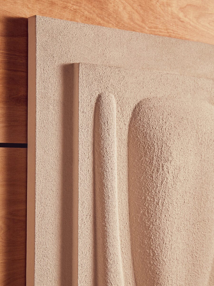 Hamilton Interiors Accessories Astratto 3D Cream Wall Art House of Isabella UK