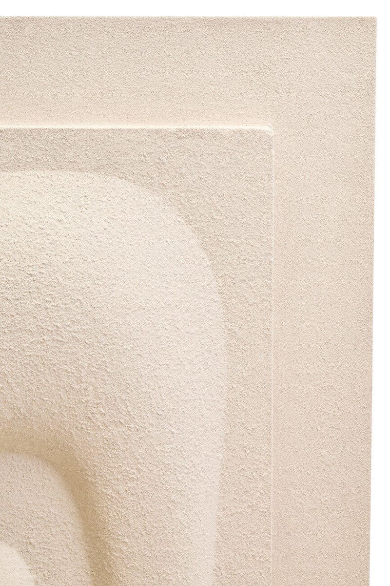 Hamilton Interiors Accessories Astratto 3D Cream Wall Art House of Isabella UK