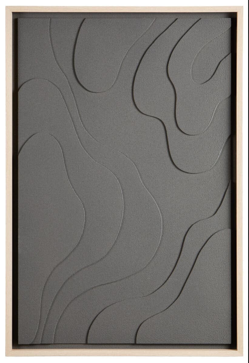 Hamilton Interiors Accessories Astratto 3D Effect Green Wall Art House of Isabella UK