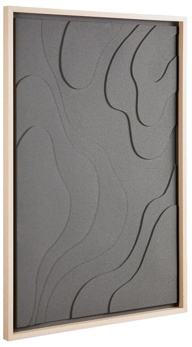 Hamilton Interiors Accessories Astratto 3D Effect Green Wall Art House of Isabella UK