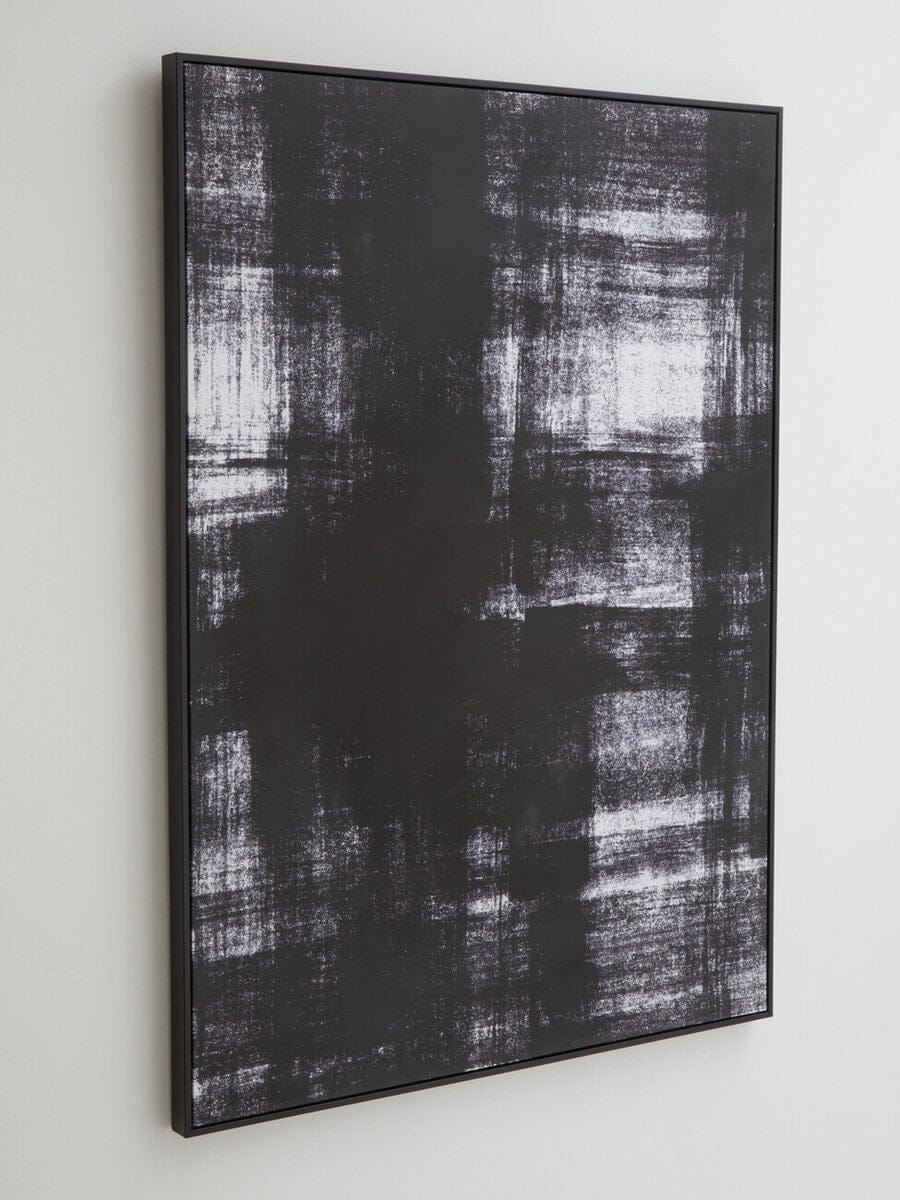 Hamilton Interiors Accessories Astratto Black And White Classic Wall Art House of Isabella UK