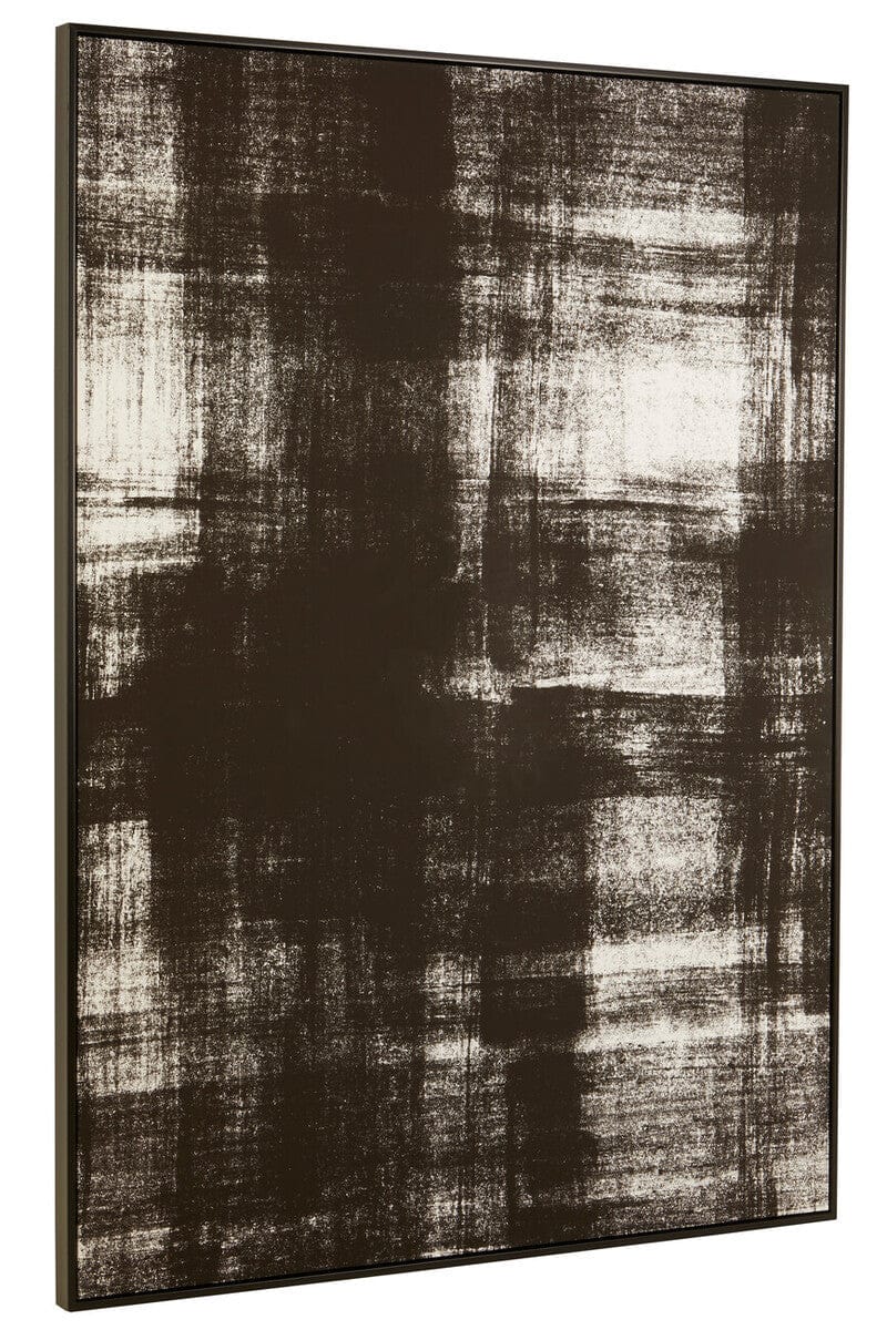 Hamilton Interiors Accessories Astratto Black And White Classic Wall Art House of Isabella UK