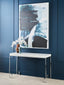 Hamilton Interiors Accessories Astratto Blue and Black Wall Art House of Isabella UK