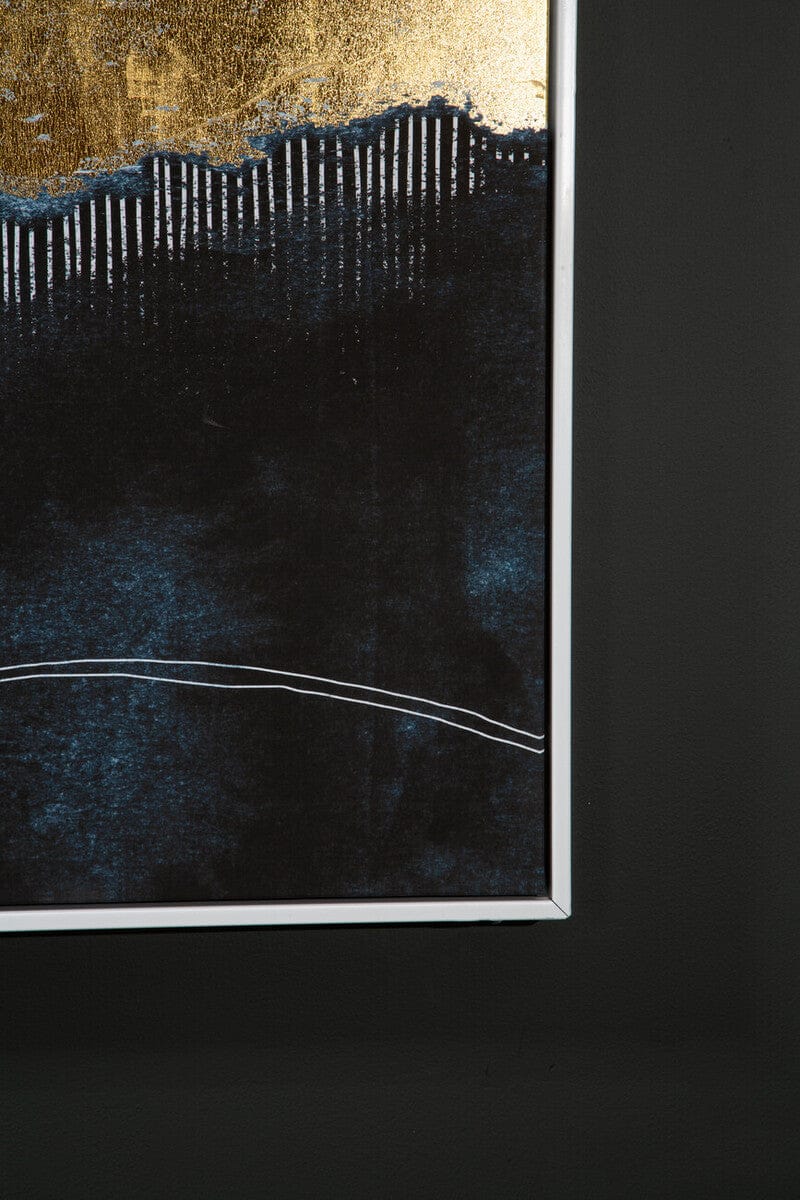 Hamilton Interiors Accessories Astratto Blue and Gold Wall Art House of Isabella UK