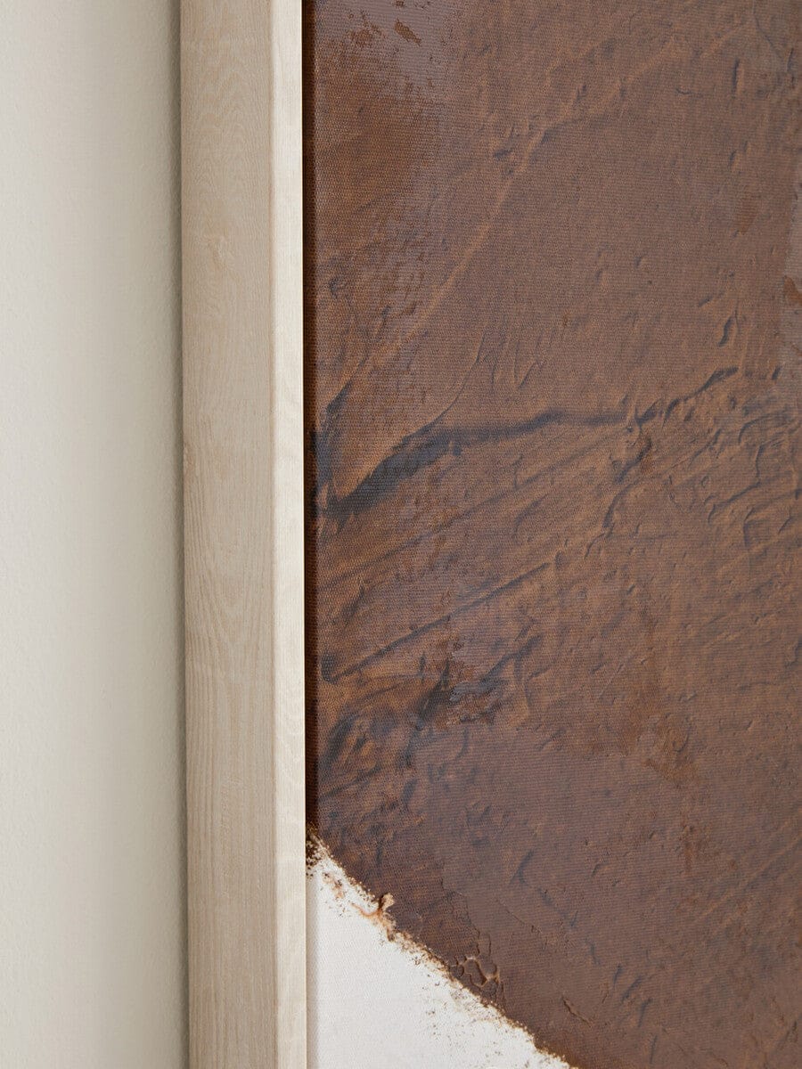 Hamilton Interiors Accessories Astratto Brown and Natural Textured Wall Art House of Isabella UK