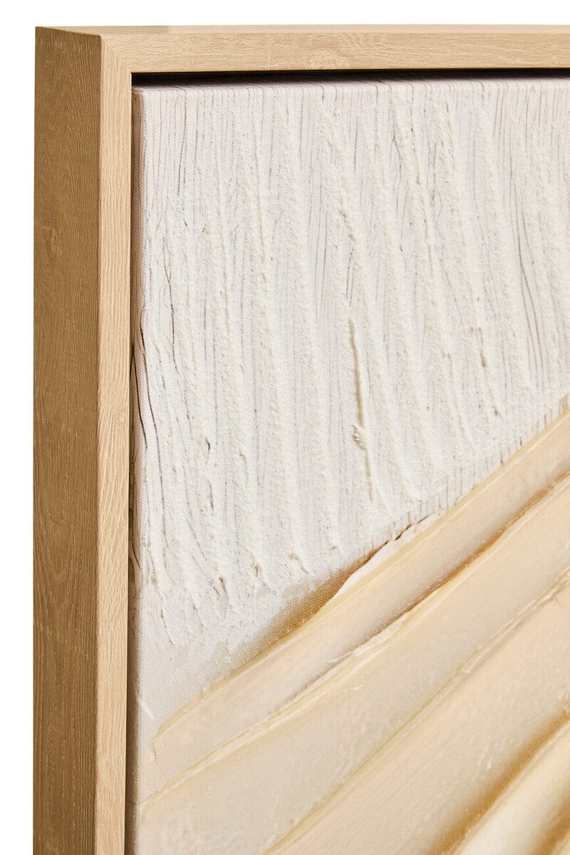Hamilton Interiors Accessories Astratto Cream Textured Wall Art House of Isabella UK