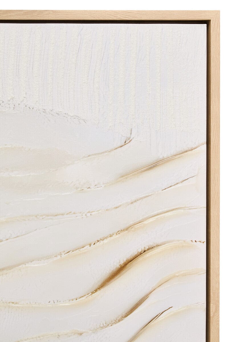 Hamilton Interiors Accessories Astratto Cream Textured Wall Art House of Isabella UK