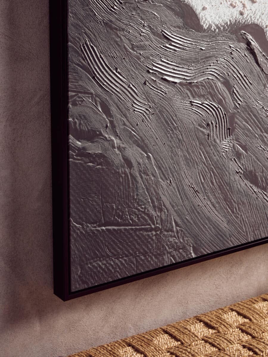 Hamilton Interiors Accessories Astratto Earthy Tones Textured Wall Art House of Isabella UK