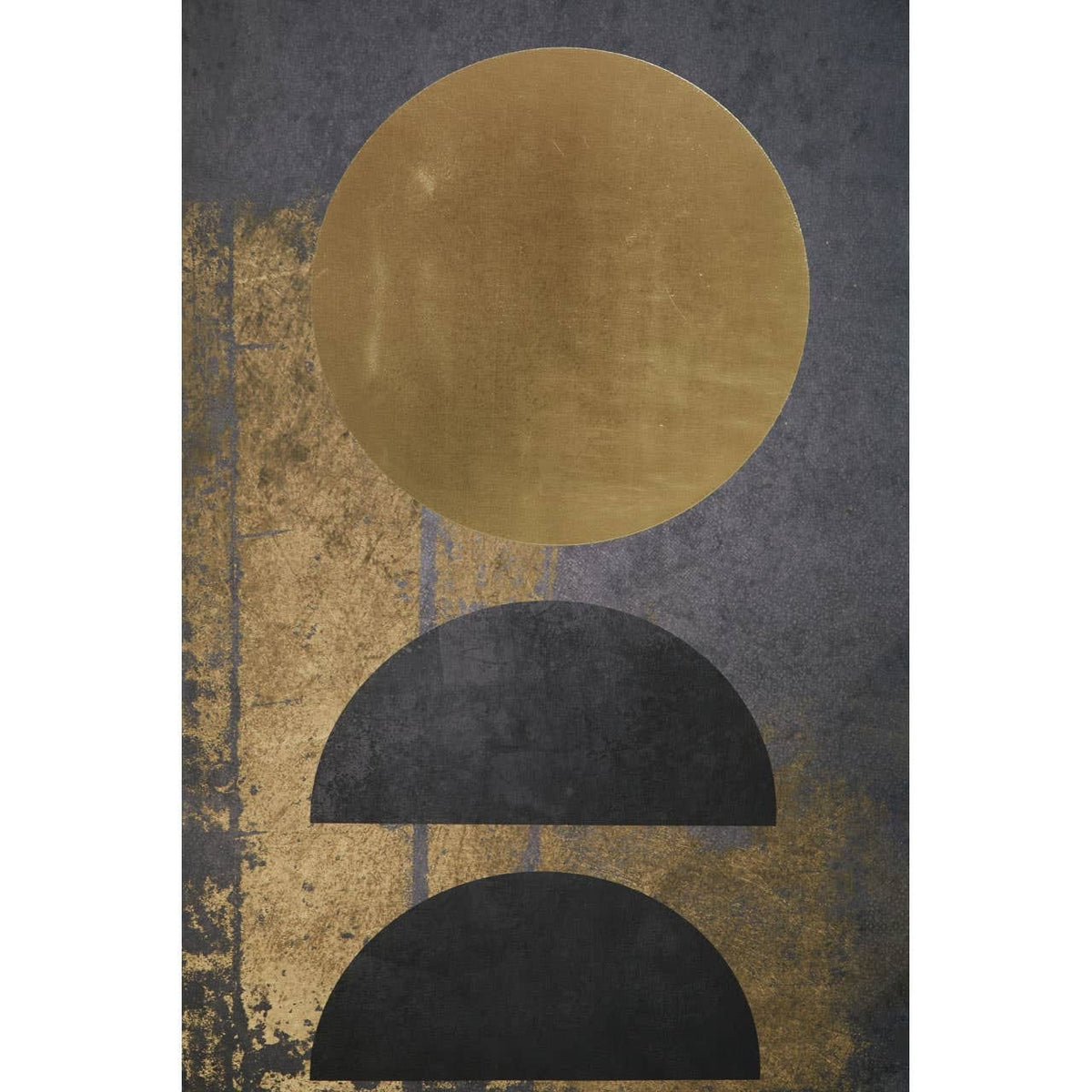 Hamilton Interiors Accessories Astratto Gold Foil Canvas Wall Art House of Isabella UK
