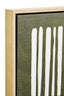 Hamilton Interiors Accessories Astratto Green and Natural Textured Canvas Wall Art House of Isabella UK