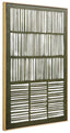 Hamilton Interiors Accessories Astratto Green and Natural Textured Canvas Wall Art House of Isabella UK