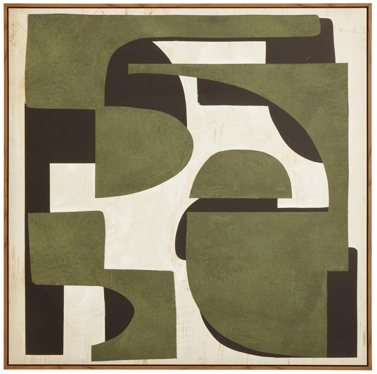 Hamilton Interiors Accessories Astratto Green Textured Abstract Wall Art House of Isabella UK