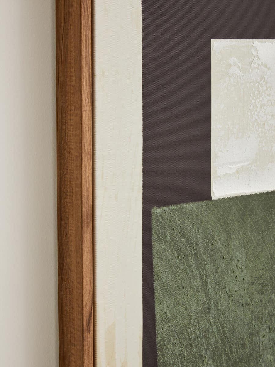 Hamilton Interiors Accessories Astratto Green Textured Abstract Wall Art House of Isabella UK