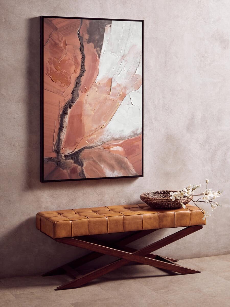 Hamilton Interiors Accessories Astratto Multi Colour Abstract Textured Wall Art House of Isabella UK