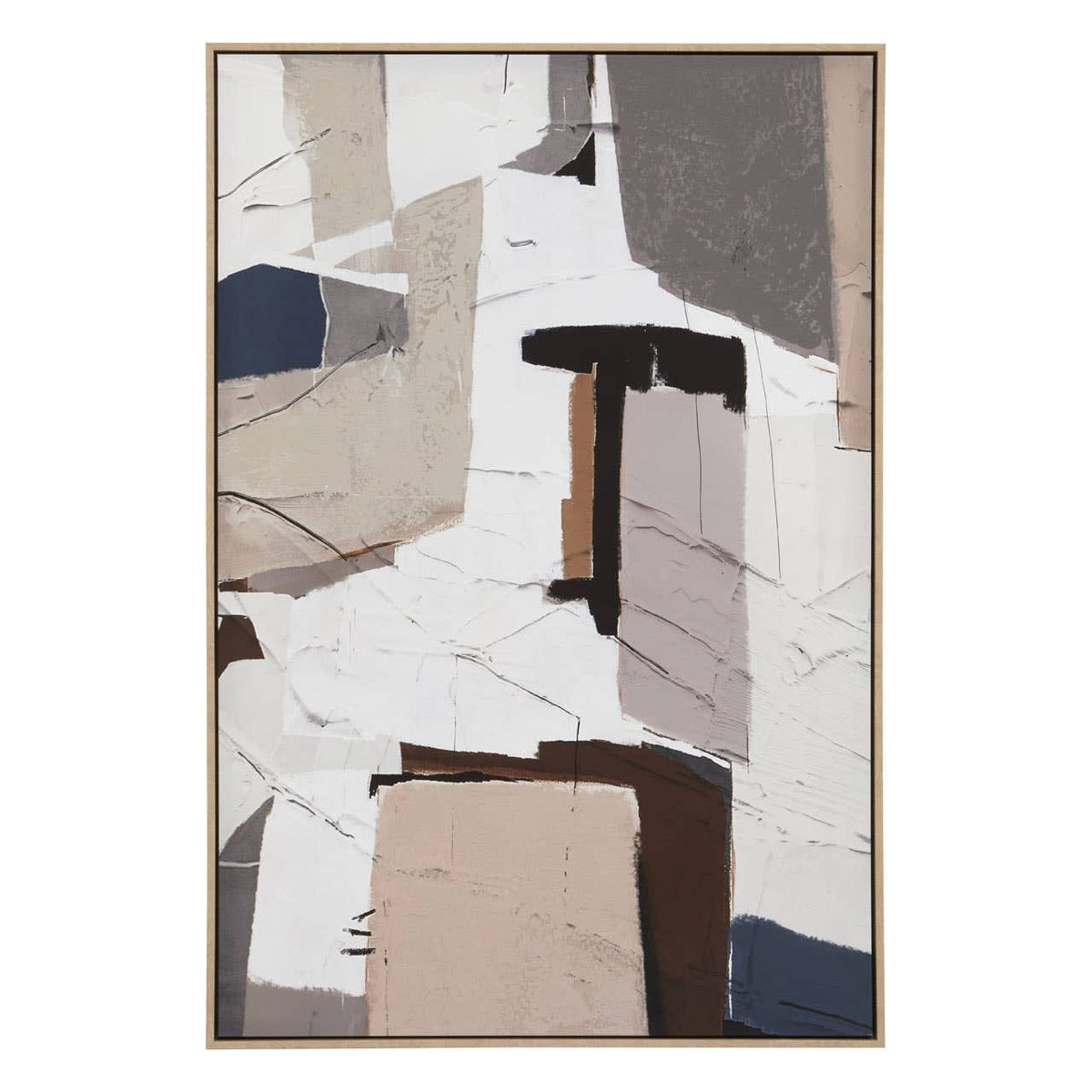 Hamilton Interiors Accessories Astratto Multi Coloured Wall Art House of Isabella UK