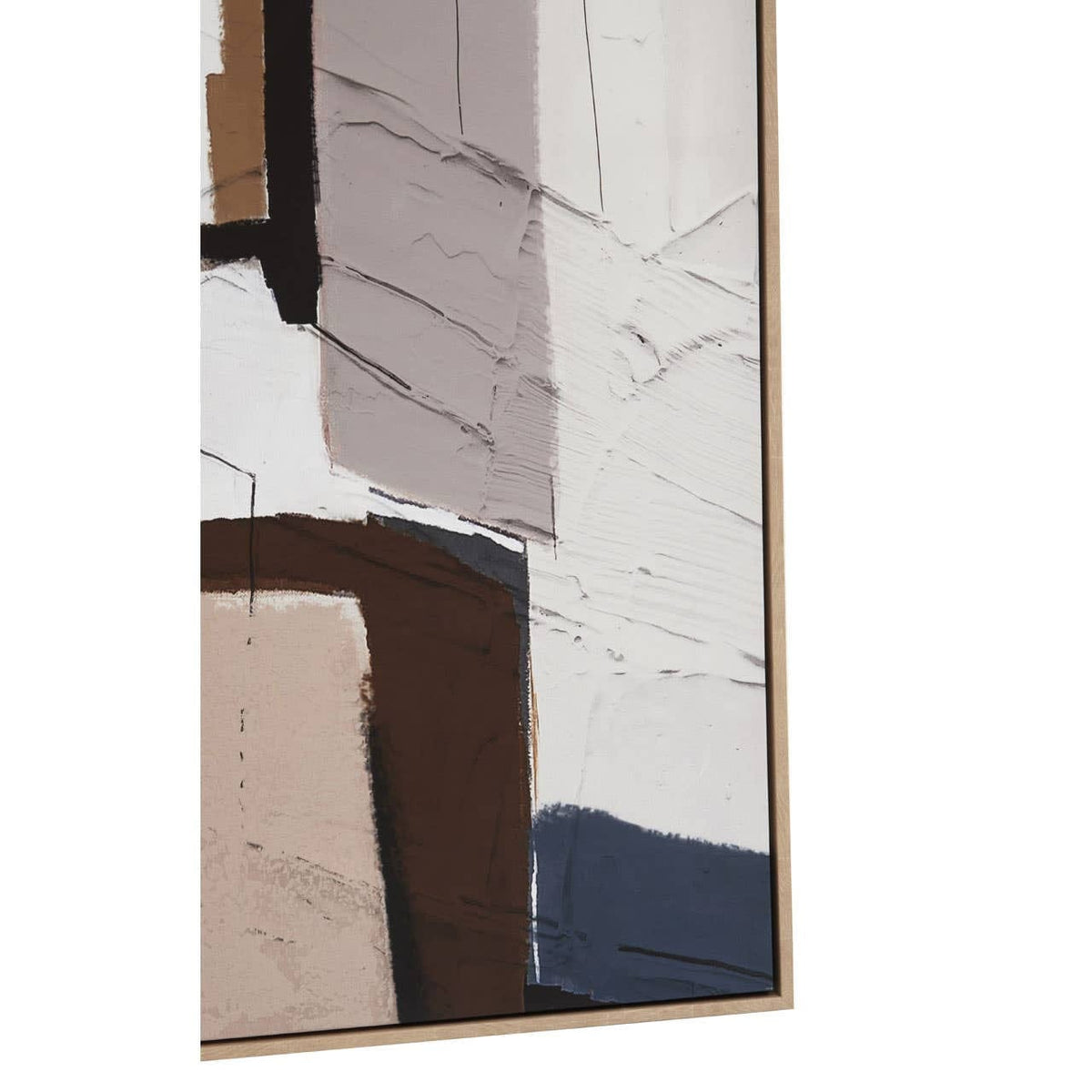 Hamilton Interiors Accessories Astratto Multi Coloured Wall Art House of Isabella UK