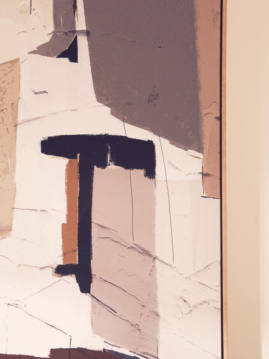 Hamilton Interiors Accessories Astratto Multi Coloured Wall Art House of Isabella UK