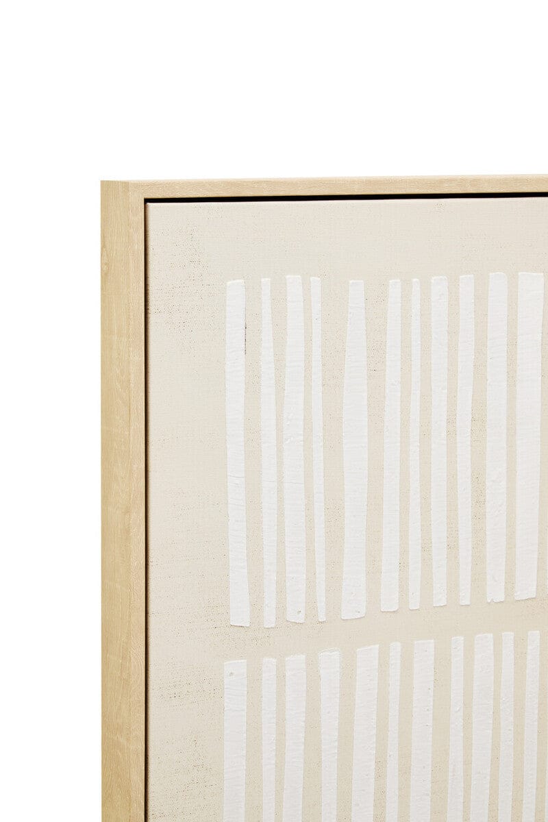 Hamilton Interiors Accessories Astratto Natural Textured Canvas Wall Art House of Isabella UK