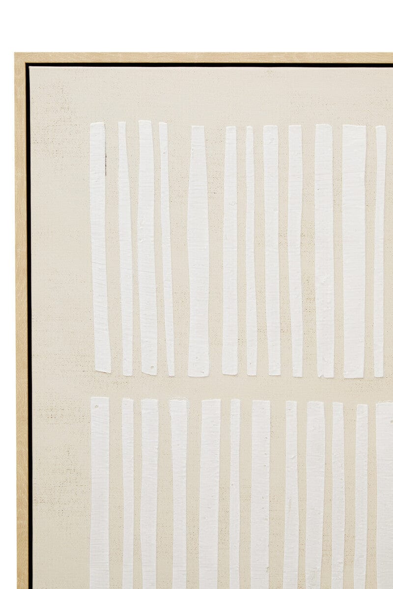 Hamilton Interiors Accessories Astratto Natural Textured Canvas Wall Art House of Isabella UK