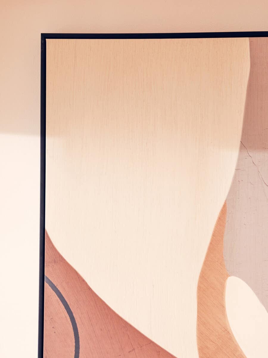 Hamilton Interiors Accessories Astratto Neutral Abstract Canvas Wall Art House of Isabella UK