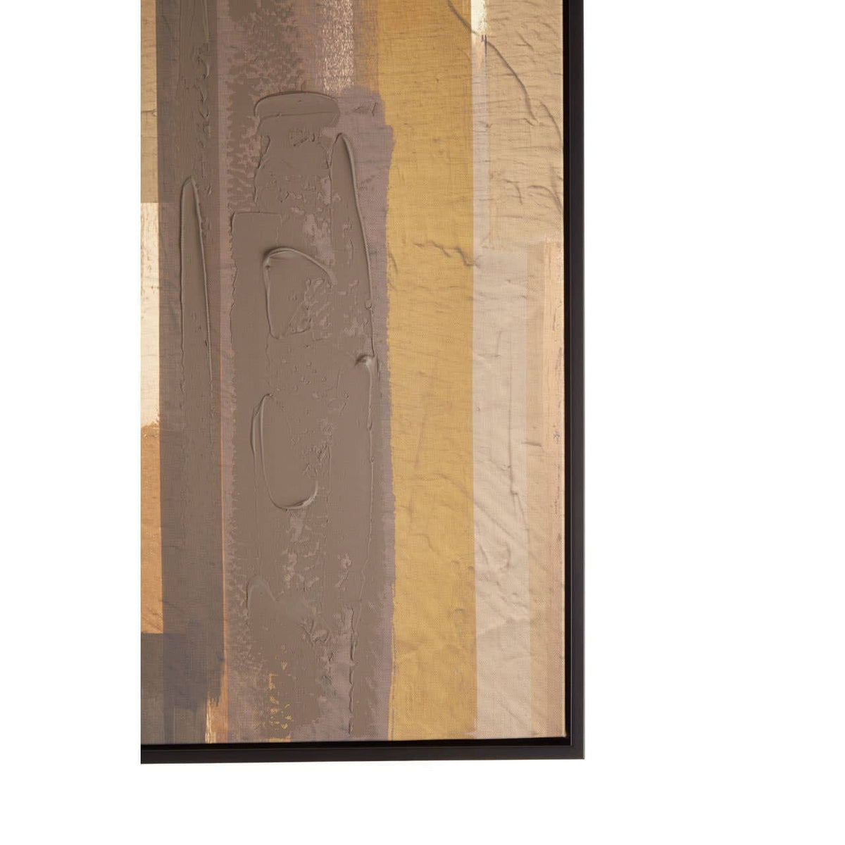 Hamilton Interiors Accessories Astratto Ochre Canvas Wall Art House of Isabella UK