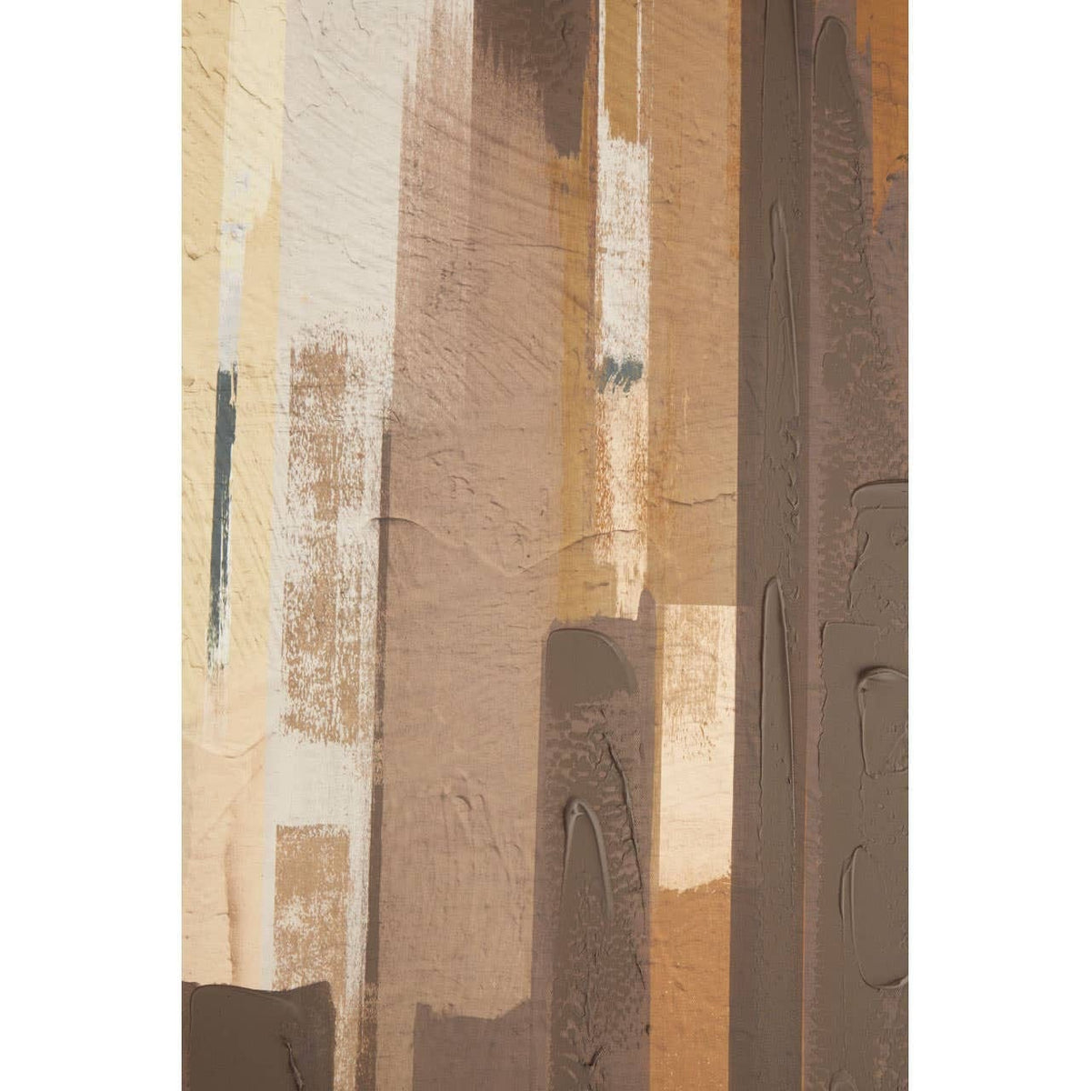 Hamilton Interiors Accessories Astratto Ochre Canvas Wall Art House of Isabella UK