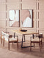 Hamilton Interiors Accessories Astratto Set of 2 Abstract Earthy Tones Canvas Wall Art House of Isabella UK
