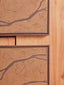 Hamilton Interiors Accessories Astratto Set Of 2 Brown and Black Textured Wall Art House of Isabella UK