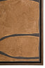 Hamilton Interiors Accessories Astratto Set Of 2 Brown and Black Textured Wall Art House of Isabella UK