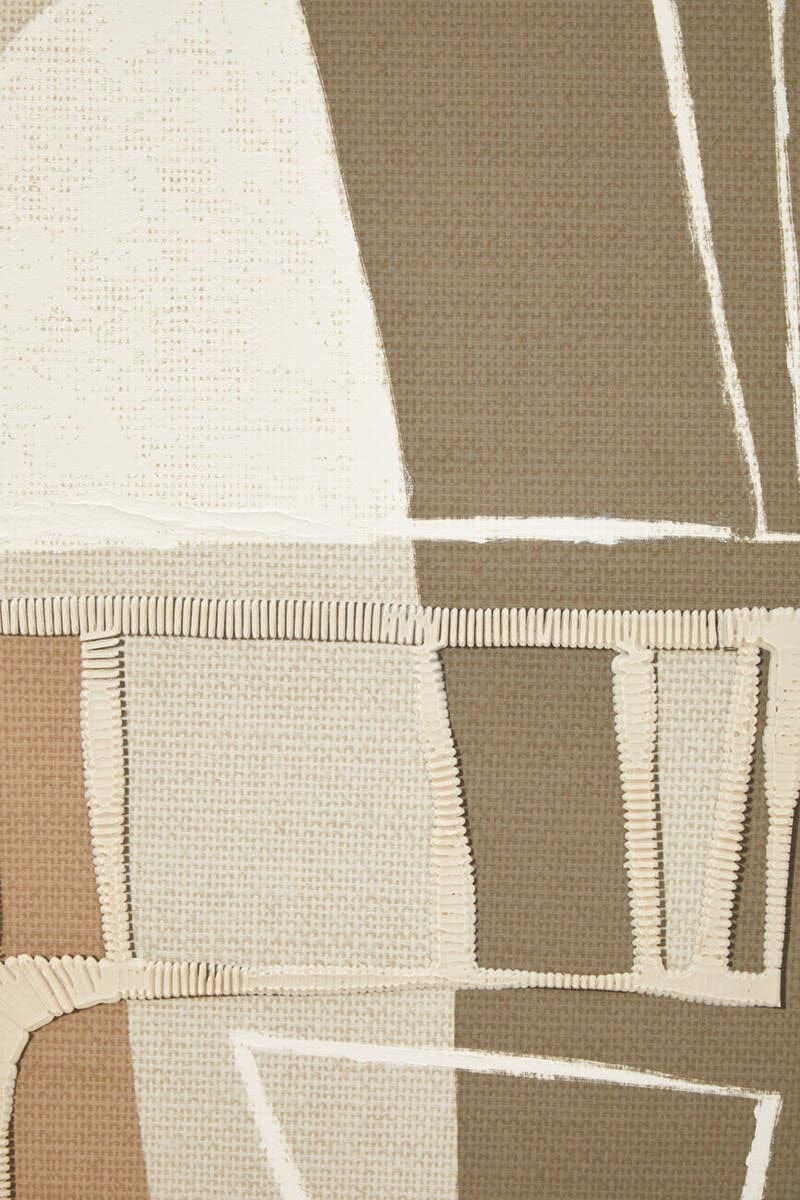 Hamilton Interiors Accessories Astratto Set of 2 Neutral Abstract Canvas Wall Art House of Isabella UK