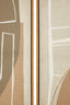 Hamilton Interiors Accessories Astratto Set of 2 Neutral Abstract Canvas Wall Art House of Isabella UK