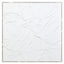 Hamilton Interiors Accessories Astratto White Hand Painted Sculptural Fabric Wall Art House of Isabella UK