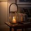 Hamilton Interiors Accessories Astro Small Gold Finish Lantern House of Isabella UK